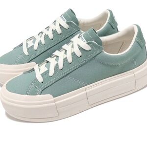 Platform Converse All Star Cruise 'Teal Green White'